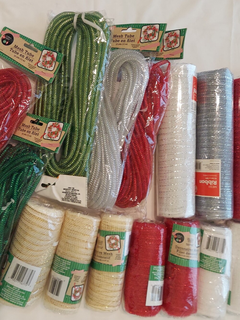 NWT Decorative Mesh & Mesh Tube Variety Collection Unopened Original Packaging - Picture 6 of 7